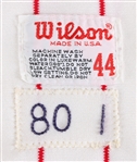 1980 Pete Rose World Champions Philadelphia Phillies Signed Game Worn Uniform *TriStar/PSA* (JSA) PSA Photo Match / MEARS A10