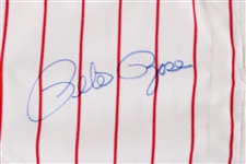 1980 Pete Rose World Champions Philadelphia Phillies Signed Game Worn Uniform *TriStar/PSA* (JSA) PSA Photo Match / MEARS A10