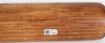 2022 Pete Alonso Game Used Bat Photo Matched to Career Home Run #129 - MLB Authentication / MEARS A10