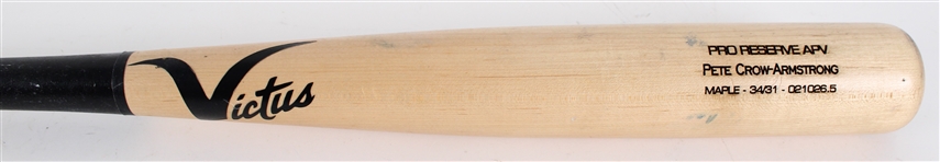 2026 Pete Crow-Armstrong Chicago Cubs Game Used Bat (MEARS A7.5)