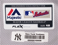2018 Aaron Judge New York Yankees Road Game Jersey *MEARS A5* / Yankees Inventory Bar Code)