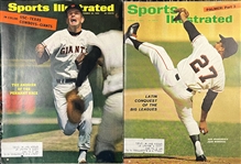 1965-66 Juan Marichal San Francisco Giants Cover Sports Illustrated Magazines 