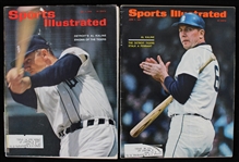 1964-67 Al Kaline Detroit Tigers Sports Illustrated Magazines (Lot of 2)