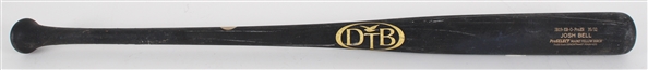 2024 Josh Bell Miami Marlins DTB Professional Model Game Used Bat (MEARS A7.5)