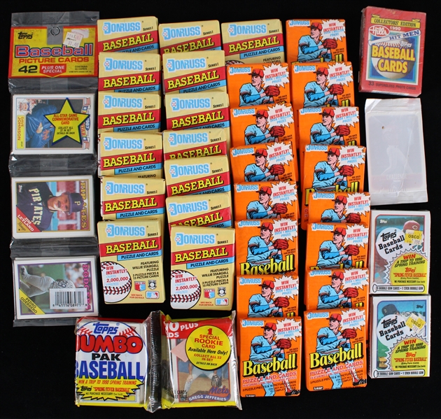 1988-90 Donruss and Topps Unopened Baseball Packs (Lot of 35)