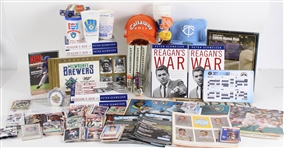 1990s-2025 Baseball, Golf, Presidential Memorabilia (Lot of 120+)