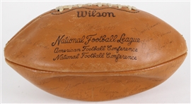 1970s Green Bay Packers Facsimile Signed Football 
