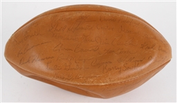 1970s Green Bay Packers Facsimile Signed Football 