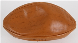 1970s Green Bay Packers Facsimile Signed Football 