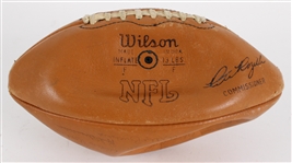 1970s Green Bay Packers Facsimile Signed Football 