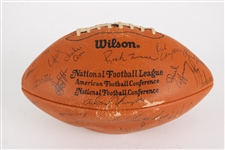 1970s-80s Green Bay Packers Signed Football w/ Bart Starr and more 