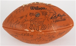 1970s-80s Green Bay Packers Signed Football w/ Bart Starr and more 