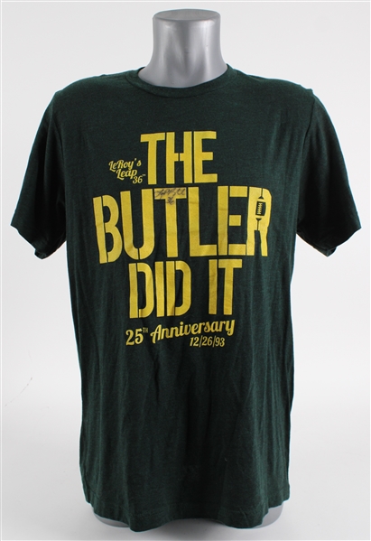 1993 LeRoy Butler Green Bay Packers Signed T-Shirt (JSA) 