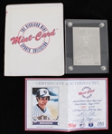 1979 Paul Molitor Milwaukee Brewers Topps LE 35/750 Silver Mint Card  