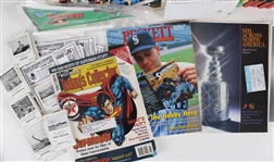 1980s-2000s Baseball, Football, Boxing Books, Magazines w/ Signed Muhammad Ali (Lot of 70+)(JSA) 