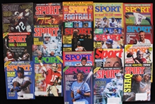 1960s-90s Sport Magazine Collection (Lot of 46) 