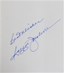 1984 Reggie Jackson California Angels Signed Autobiography (JSA) 