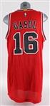 2014-15 Pau Gasol Chicago Bulls Signed Game Worn Jersey (JSA) MEARS LOA
