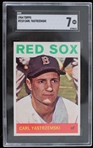 1964 Carl Yastrzemski Boston Red Sox #210 Topps Card (SGC Slabbed 7 NM) 