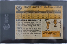 1960 Hank Aaron Milwaukee Braves #300 Topps (SGC Slabbed 3.5 VG+)