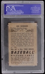 1952 Gil Hodges Brooklyn Dodgers #80 Bowman Card (PSA Slabbed EX 5)
