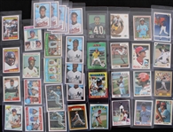 1980s-2010s Baseball, Football Trading Card Collection (Lot of 145+)