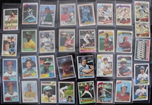 1980s-2010s Baseball, Football Trading Card Collection (Lot of 145+)