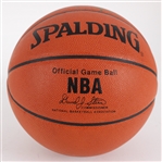 1995-2003 Alonzo Mourning Miami Heat Signed Spalding Basketball (JSA)