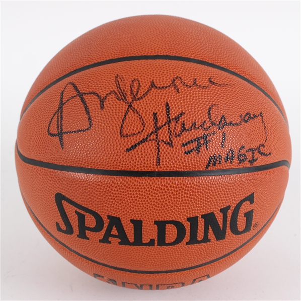 1993-1999 Anfernee "Penny" Hardaway Orlando Magic Signed Spalding Basketball (JSA) 
