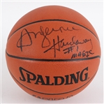 1993-1999 Anfernee "Penny" Hardaway Orlando Magic Signed Spalding Basketball (JSA) 