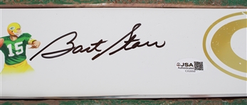 1956-71 Bart Starr Green Bay Packers Signed LE 17/26 33 Statue *JSA*