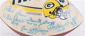 1970s-2010s Bart Starr, Jim Taylor Green Bay Packers Multi Signed Football & DVDs (Lot of 4)(JSA)