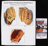 1998 Kenny Rogers Oakland Athletics Signed Wilson Professional Model Glove (PSA/DNA)*JSA*