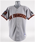 1994 Martinez San Francisco Giants Game Worn Road Jersey (MEARS LOA)