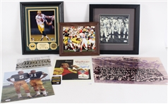 1960s-2000s Paul Hornung, Bob Long Green Bay Packers Multi Signed Framed Photos (Lot of 7)  *JSA* 