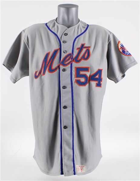 1977 Rube Walker New York Mets Game Worn Road Jersey (MEARS LOA)