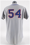1977 Rube Walker New York Mets Game Worn Road Jersey (MEARS LOA)