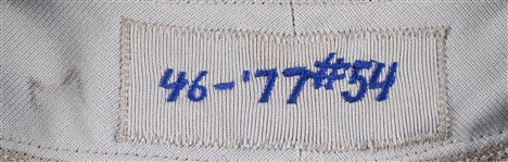 1977 Rube Walker New York Mets Game Worn Road Jersey (MEARS LOA)