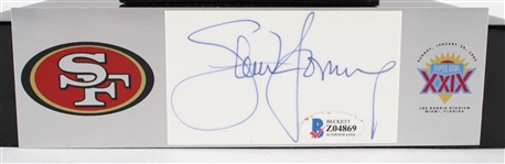1995 Steve Young San Francisco 49ers SB XXIX Signed 16.5 Vince Lombardi Trophy (Beckett)