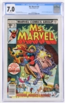 1977 Ms. Marvel Comic #10 (CGC Slabbed 7.0)