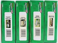 Bachmann Plasticville Village Pieces 0 Scale (Lot of 4)