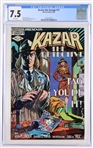 1982 Ka-Zar The Detective #17 Marvel Comics (CGC Slabbed 7.5)
