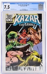 1982 Ka-Zar The Savage #21 Marvel Comics (CGC Slabbed 7.5)