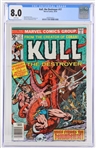 1976 Kull The Destroyer #17 Marvel Comics (CGC Slabbed 8.0)