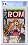 1981 Rom Spaceknight #15 Marvel Comics (CGC Slabbed 9.0)