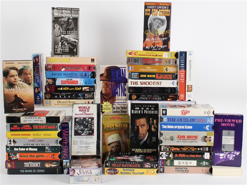 1980s-90s VHS Movie Collection (Lot of 46) 