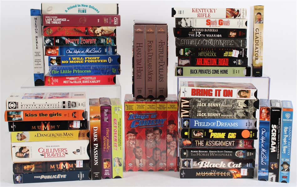 1990s VHS Movie Collection (Lot of 38)