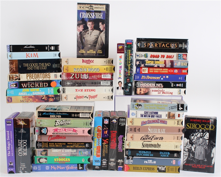 1980s-90s VHS Movie Collection (Lot of 40+) 