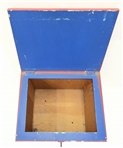1929-1995 Chicago Stadium Bulls Player 18x17x20 Locker 