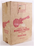 1967 The Monkees Puzzle by Fairchild Original (Empty) 21"x14"x10" Box 